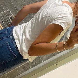 Abercrombie and Fitch white tee